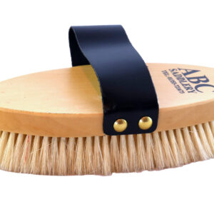 Body Brush Wood Backed Goat Hair
