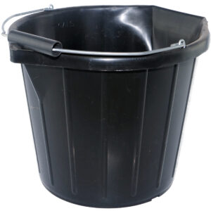 Heavy Duty Scooper Bucket Black (13.6 litre)