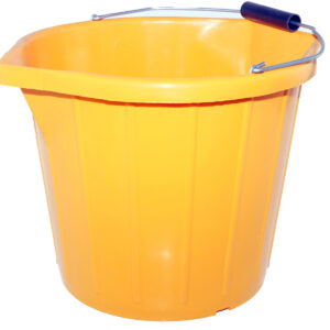 Heavy Duty Scooper Bucket Yellow (13.6 litre)
