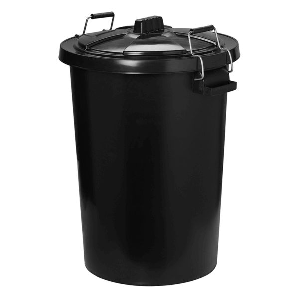 Prostable-Dustbin-Locking-Lid-Black-90-Litre