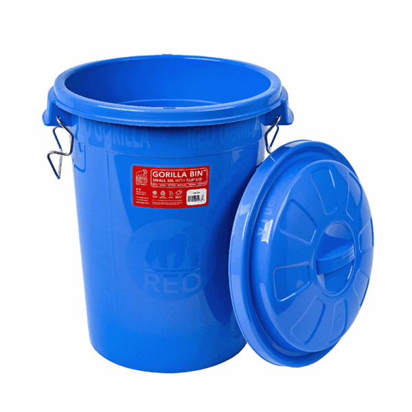 Red-Gorilla-Bin-30-litre-lockable-lid